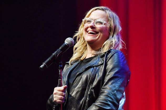 Amy Poehler during her motivational speech for college graduates at the 2019 Clusterfest in San Fran...