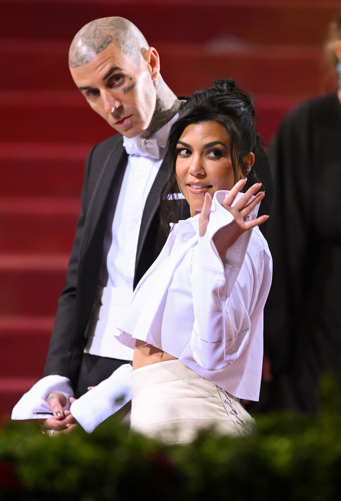 Kourtney Kardashian's kids weren't at her proposal.