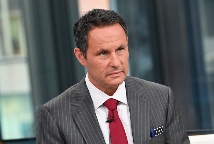NEW YORK, NY - SEPTEMBER 24:  (EXCLUSIVE COVERAGE) Brian Kilmeade hosts "FOX & Friends" at Fox News ...