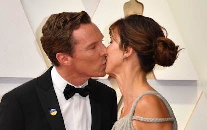 Benedict Cumberbatch Sophie Hunter at the 94th Academy Awards.