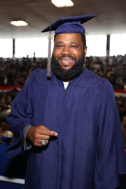 Anthony Anderson graduated from Howard University on May 07, 2022 in Washington, DC. 