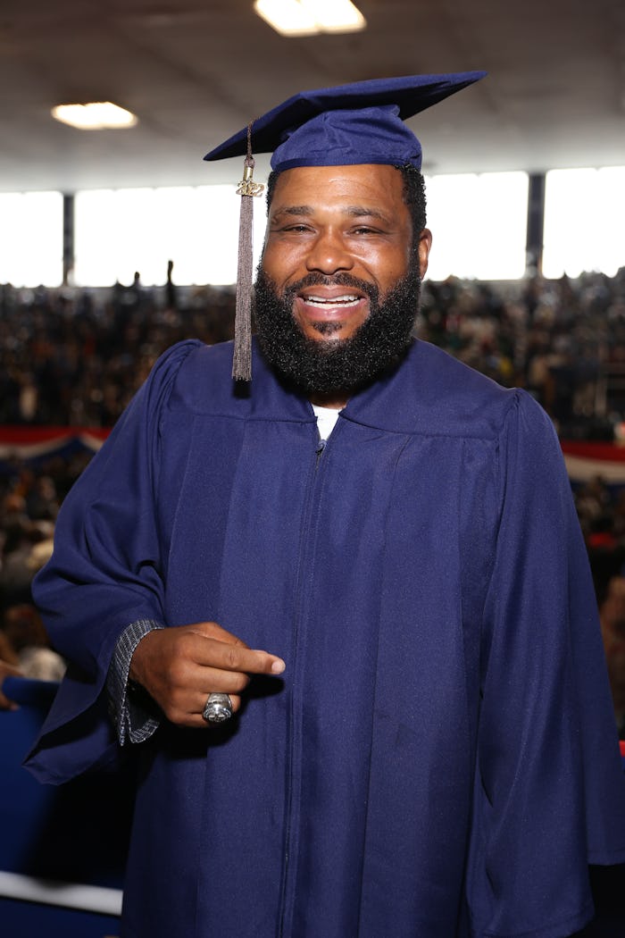 Anthony Anderson graduated from Howard University on May 07, 2022 in Washington, DC.