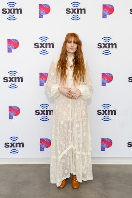 LOS ANGELES, CALIFORNIA - MAY 03: Florence Welch of Florence and the Machine visits SiriusXM Studios...