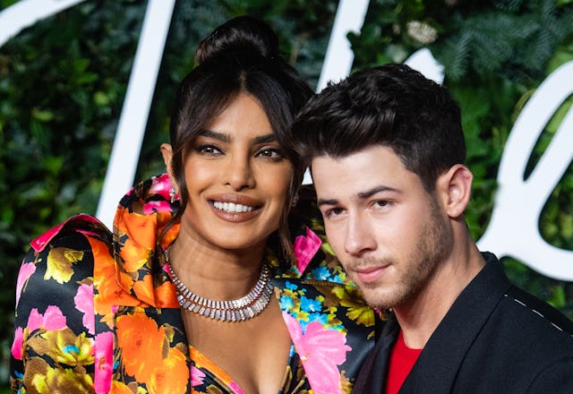 Priyanka Chopra and Nick Jonas shared the first photo of their baby daughter on Mother's Day. Here, ...