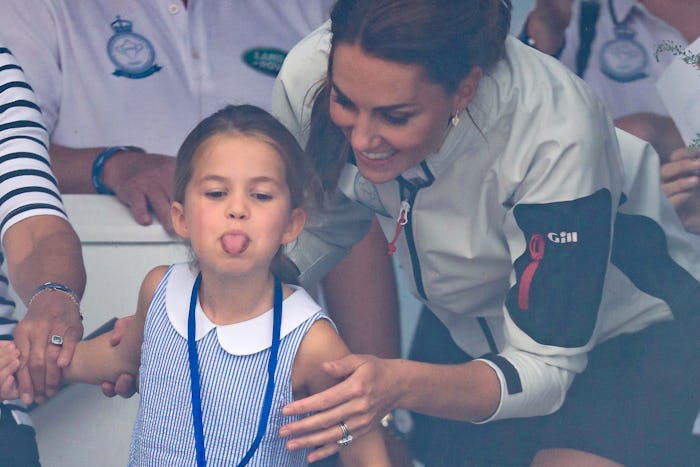 Princess Charlotte always has the cutest facial expressions.