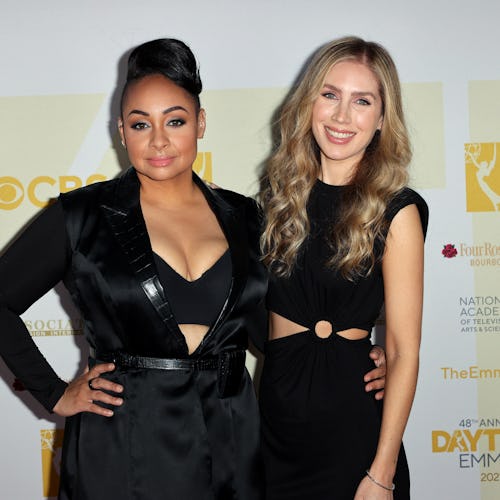 BURBANK, CALIFORNIA - JULY 17: (L-R) Raven-Symoné and Miranda Pearman-Maday attend the 48th Annual D...