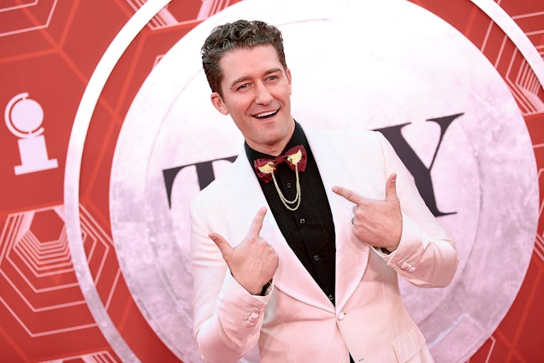 NEW YORK, NEW YORK - SEPTEMBER 26: Matthew Morrison attends the 74th Annual Tony Awards at Winter Ga...
