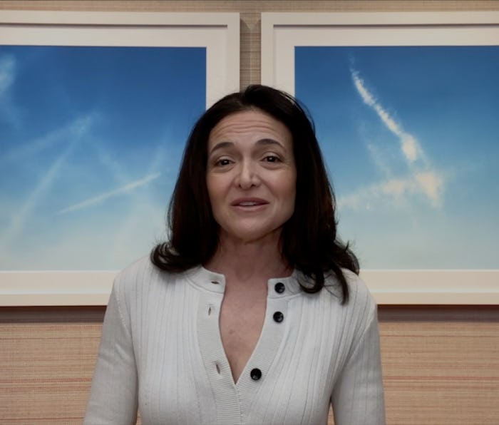 UNSPECIFIED - SEPTEMBER 9: In this screengrab, Facebook COO Sheryl Sandberg speaks at the Step Up To...