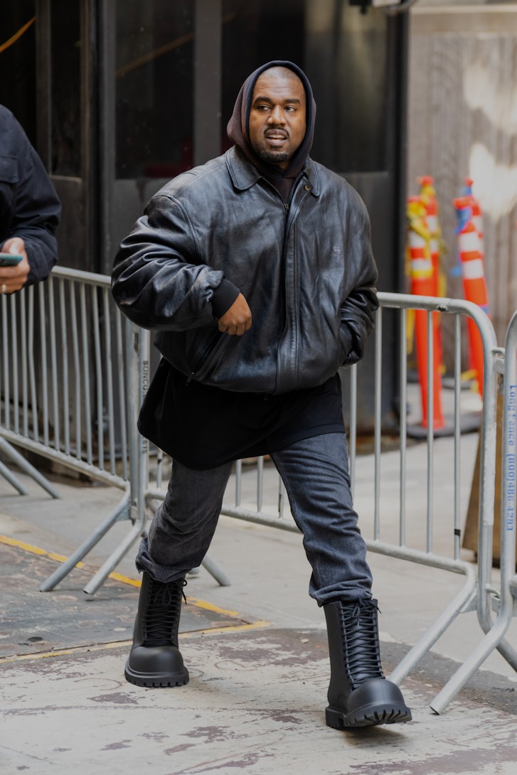 Kanye West's Balenciaga Spring 2023 Chunky Boots Outfit
