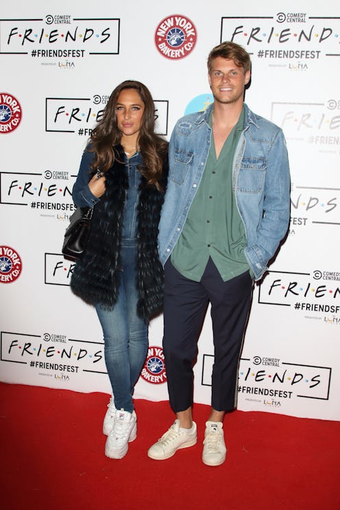 LONDON, UNITED KINGDOM - 2019/09/19: Maeva D'Ascanio and James Taylor arrive on the red carpet duri...