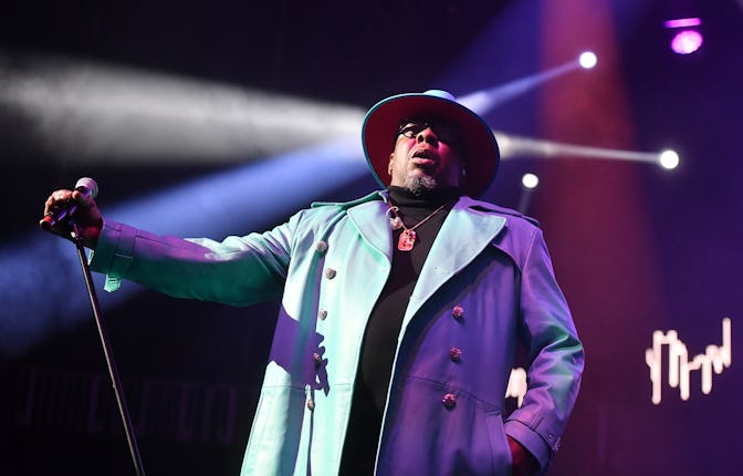 ATLANTA, GEORGIA - FEBRUARY 20: Bobby Brown of New Edition performs onstage during "The Culture Tou...