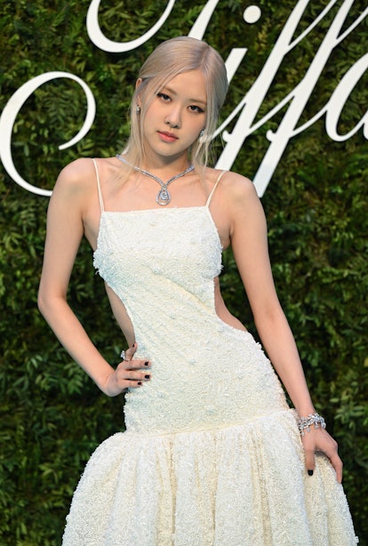 Rosé attends the Tiffany & Co. "Vision & Virtuosity" Brand Exhibition Opening Gala