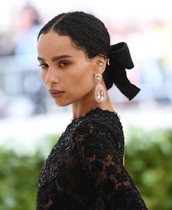 NEW YORK, NY - MAY 07: Zoe Kravitz attends the Heavenly Bodies: Fashion & The Catholic Imagination ...