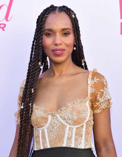 Kerry Washington Senegalese twists with charms