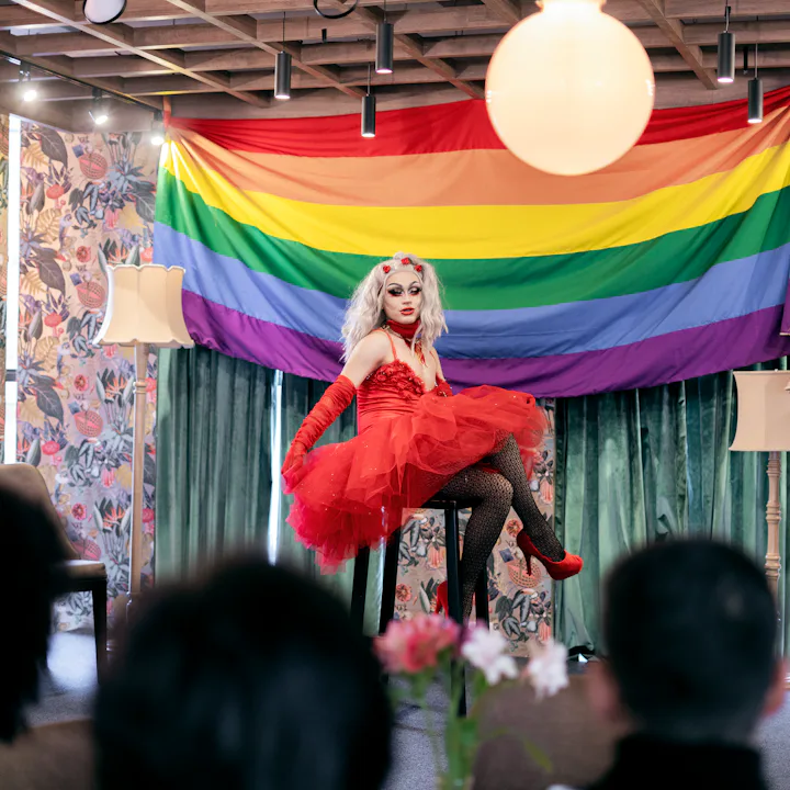 Drag Queen performing. Florida lawmakers just said they are going to write legislation that makes it...