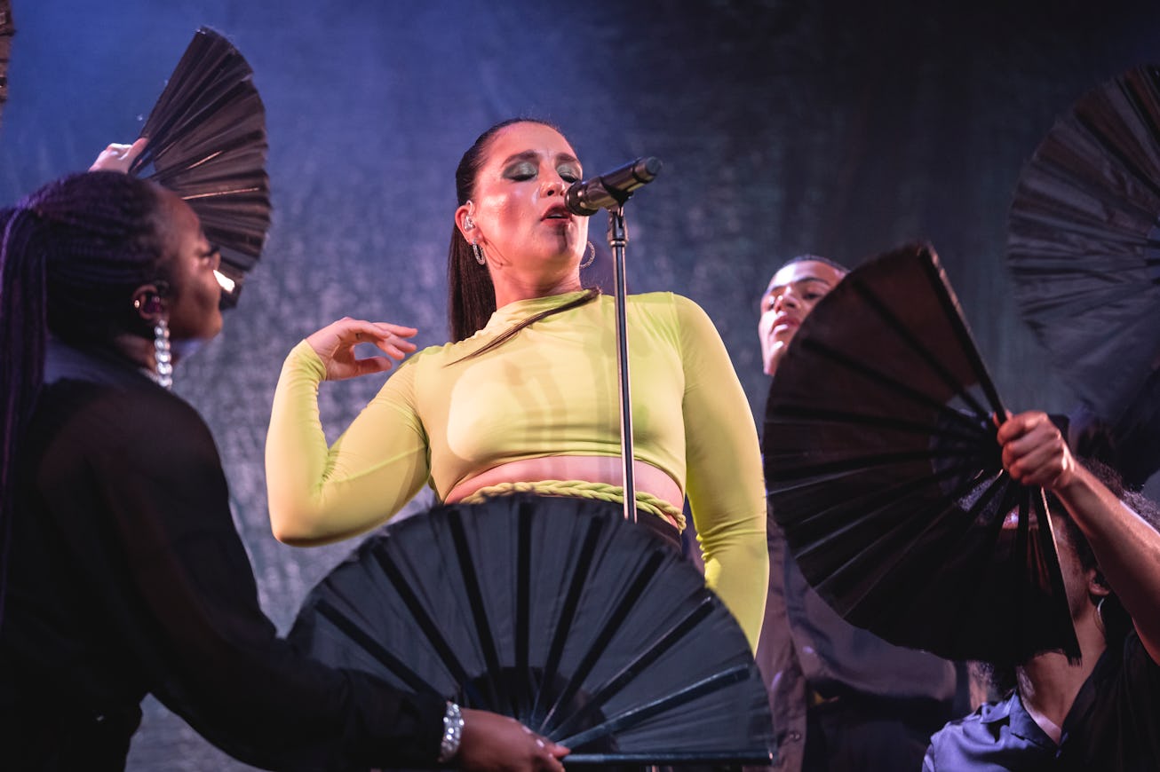 BARCELONA, SPAIN - JUNE 11: Jessie Ware performs in concert during Primavera Sound Festival, Weekend...