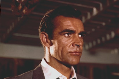 Scottish actor Sean Connery plays the leading role in director Terence Young's 1962 James Bond movie...