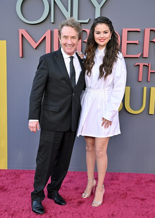 Martin Short and Selena Gomez attend Hulu's "Only Murders In The Building" 