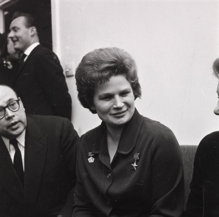 Valentina Tereshkova on her visit to the UK, 4th February 1964