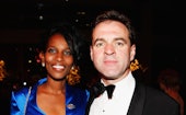 NEW YORK - MAY 05:  Ayaan Hirsi Ali and Niall Ferguson attends Time's 100 Most Influential People in...