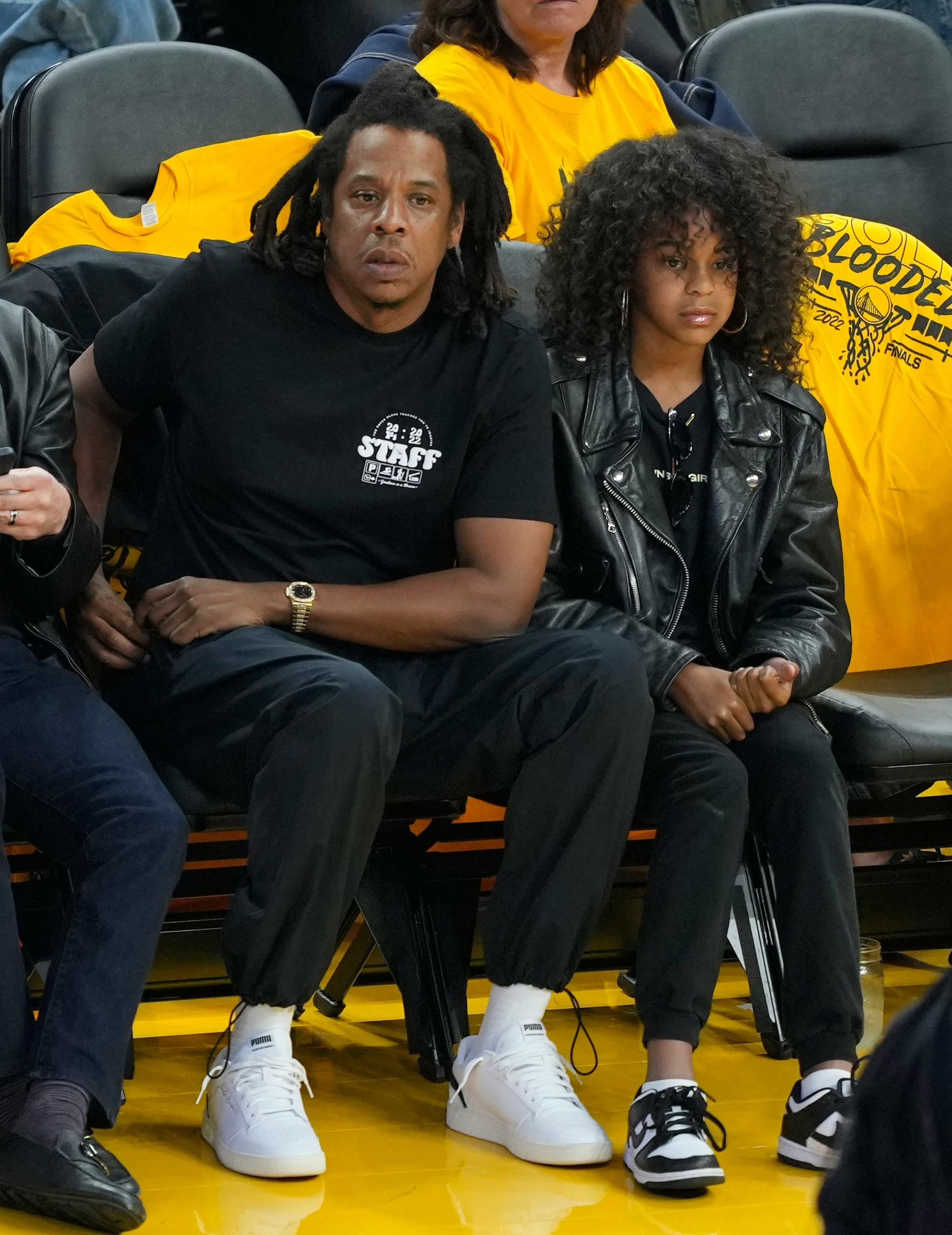 JAY-Z and Blue Ivy attended the NBA Finals together, and fans are obsessed with the photos