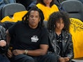 JAY-Z and Blue Ivy attended the NBA Finals together, and fans are obsessed with the photos