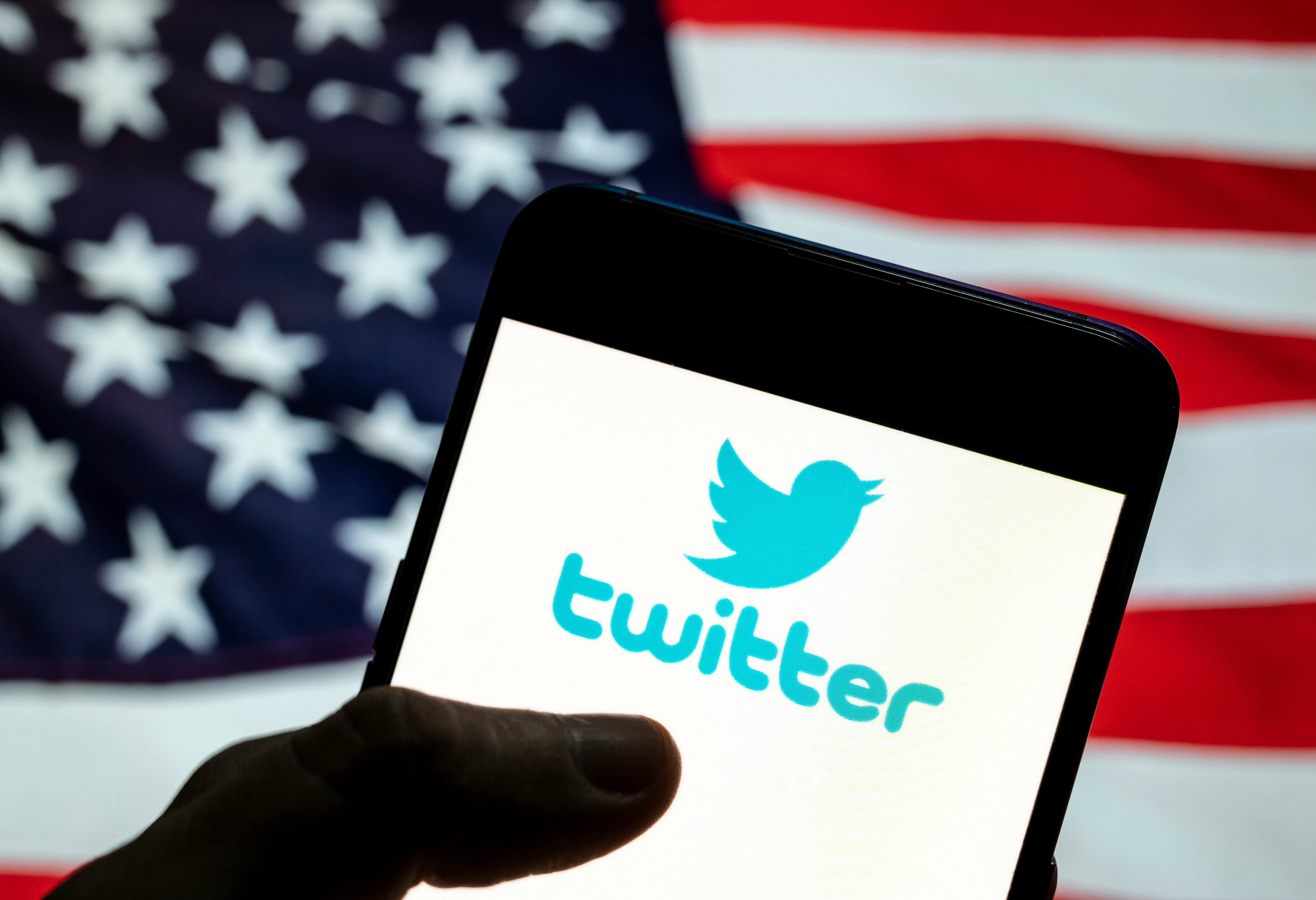 CHINA - 2021/04/02: In this photo illustration the American online news and social networking servic...