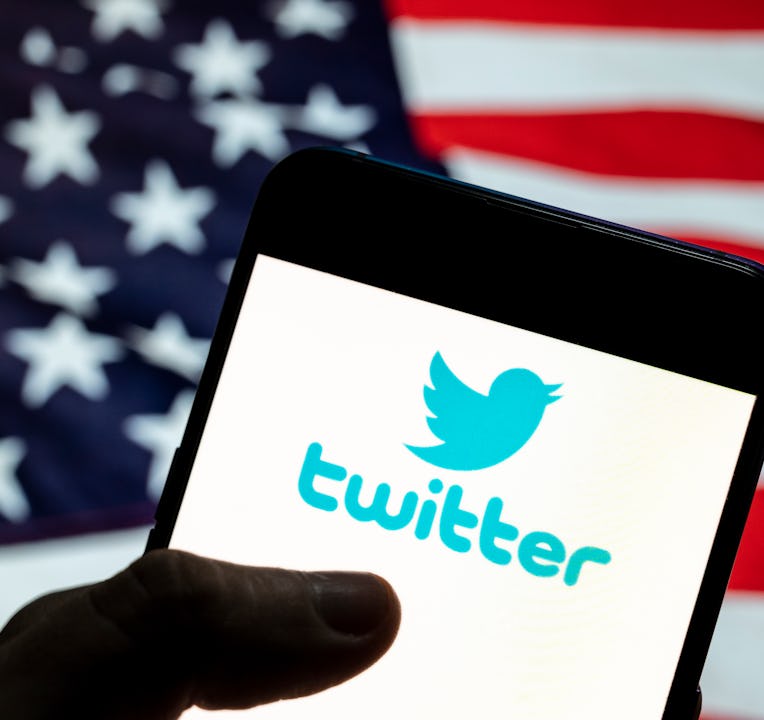 CHINA - 2021/04/02: In this photo illustration the American online news and social networking servic...