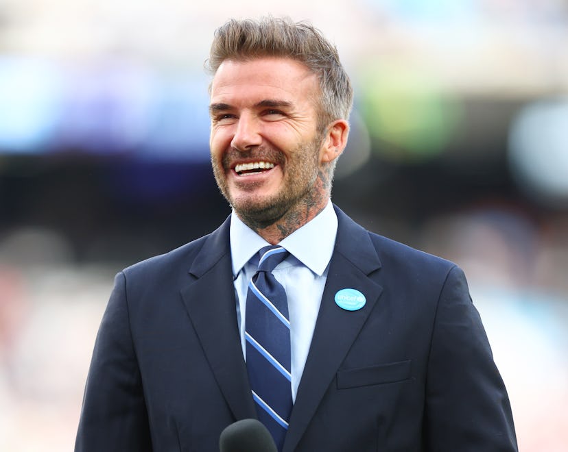 David Beckham opens up about fatherhood.