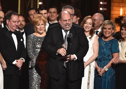EGOT Scott Rudin and the cast of Hello, Dolly! in 2017.