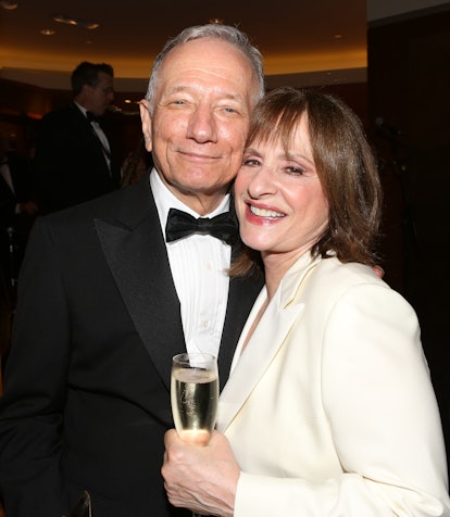EGOT Jonathan Tunick and Patti Lupone in 2015.
