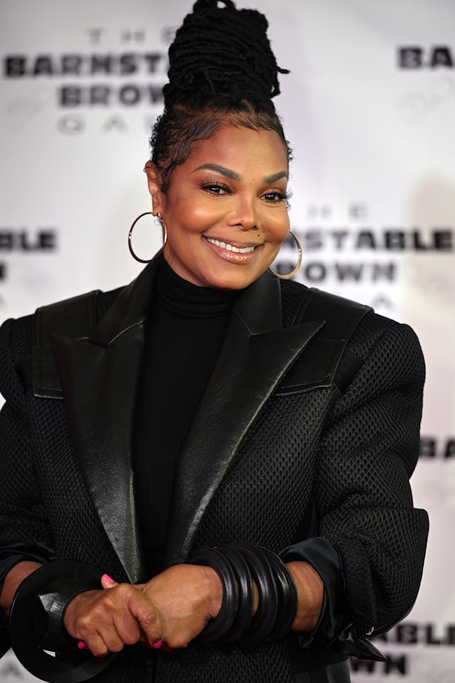 Janet Jackson is all about motherhood these days. Here, she attends the Barnstable Brown Gala at Bar...