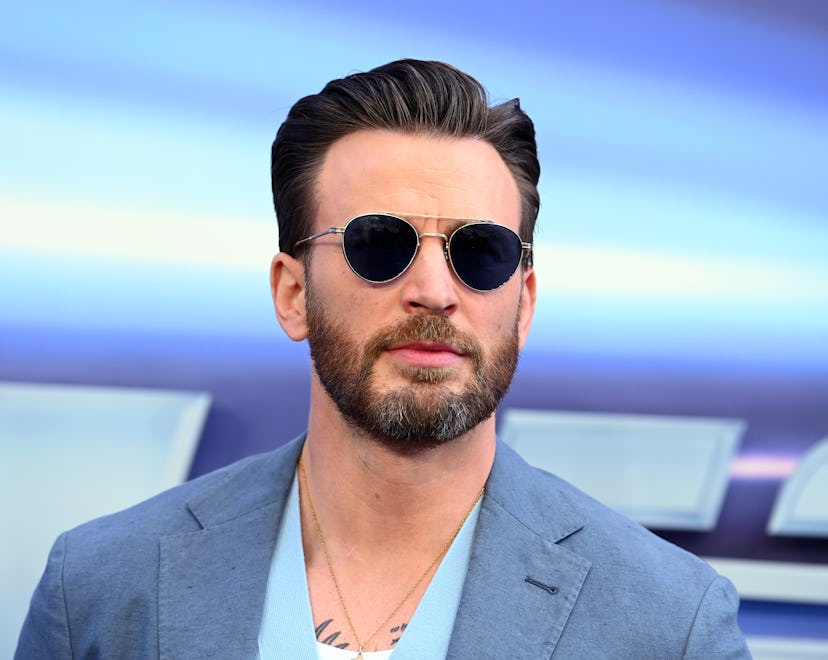 LONDON, ENGLAND - JUNE 13: Chris Evans attends the "Lightyear" UK Premiere at Cineworld Leicester Sq...