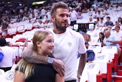David Beckham opens up about being the father to four children.