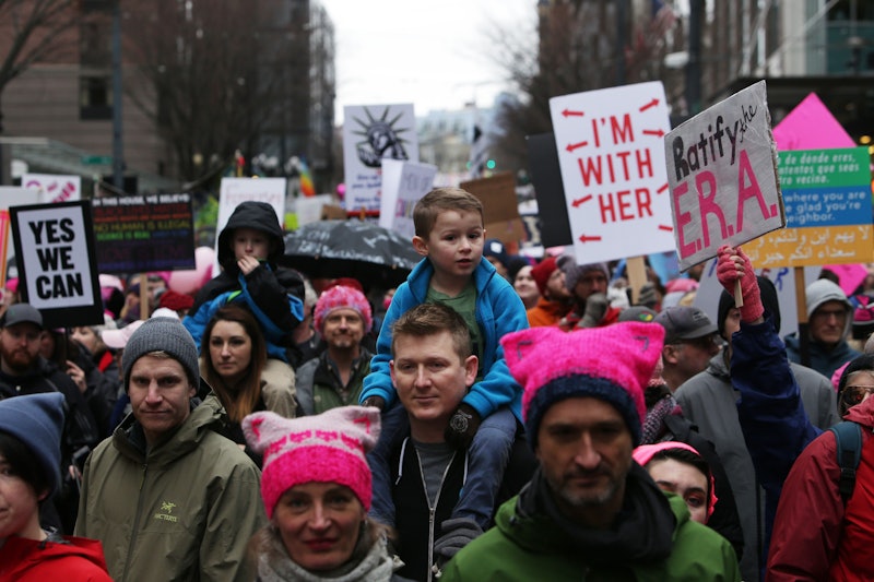 Seattle women's march in 2018
