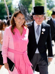 Carole Middleton wore her daughter's dress to Ascot.