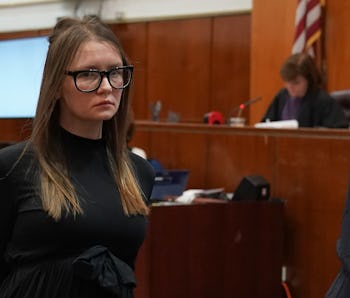 Fake German heiress Anna Sorokin is led away after being sentenced in Manhattan Supreme Court May 9,...