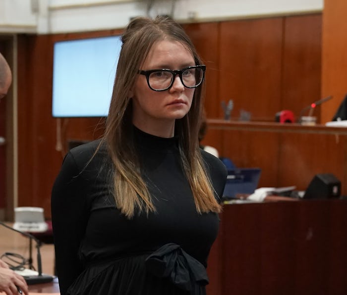 Fake German heiress Anna Sorokin is led away after being sentenced in Manhattan Supreme Court May 9,...