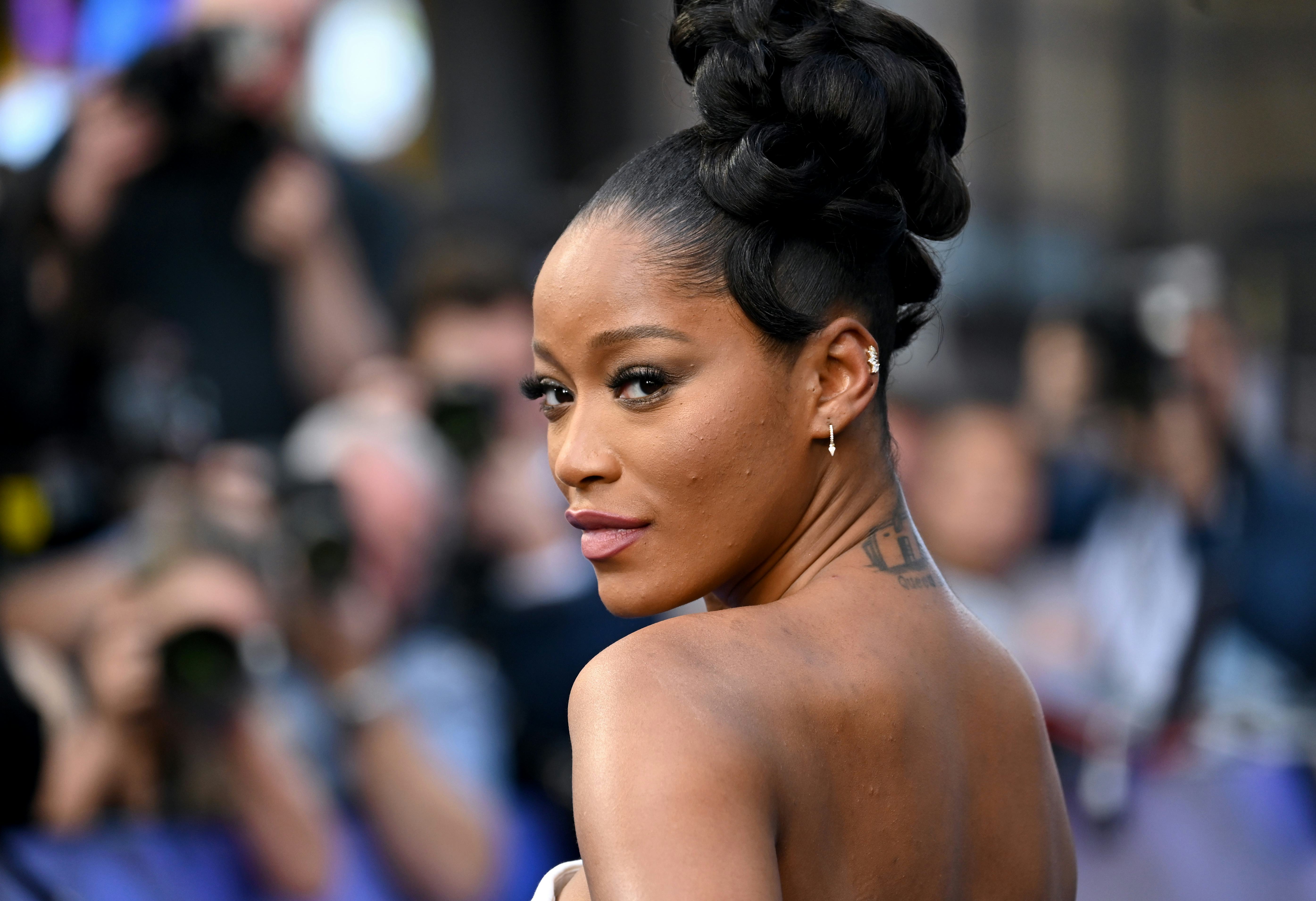 LONDON, ENGLAND - JUNE 13:  Keke Palmer attends the UK Premiere of Disney Pixars' &ldquo;Lightyear&rdquo; on Jun&hellip;