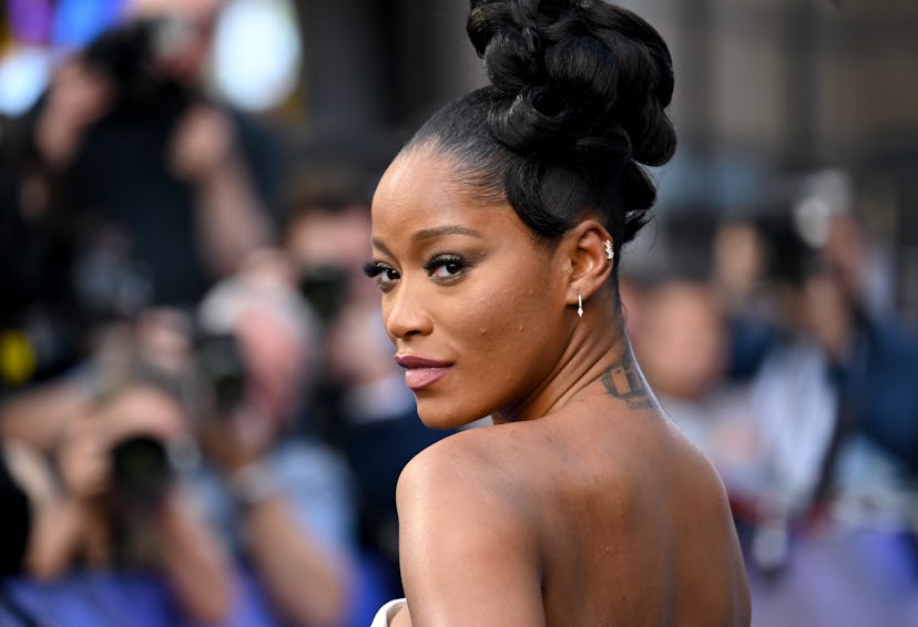 LONDON, ENGLAND - JUNE 13: Keke Palmer attends the UK Premiere of Disney Pixars' “Lightyear” on Jun…