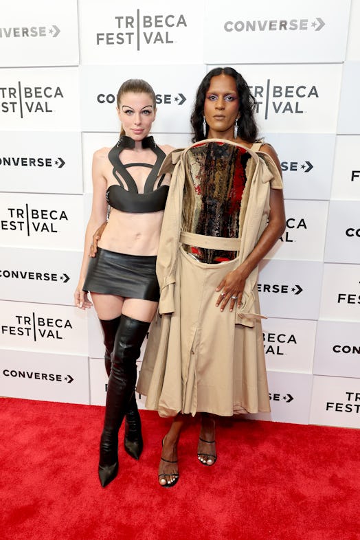 Julia Fox and Richie Shazam attend Converse Presents "Savitree," 
