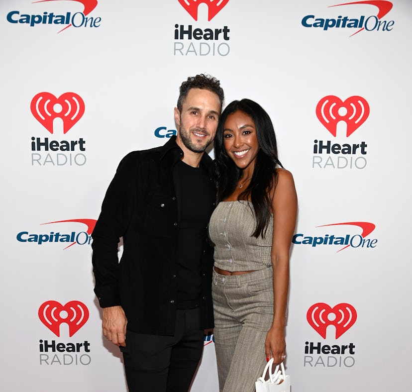Zac Clark defended his ex Tayshia Adams in her Instagram comments.