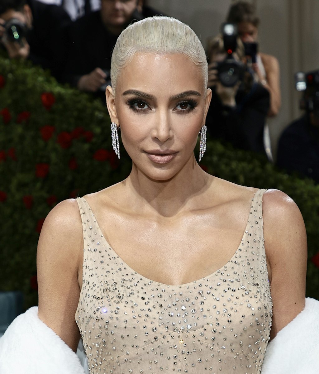NEW YORK, NEW YORK - MAY 02:   Kim Kardashian attends The 2022 Met Gala Celebrating "In America: An ...