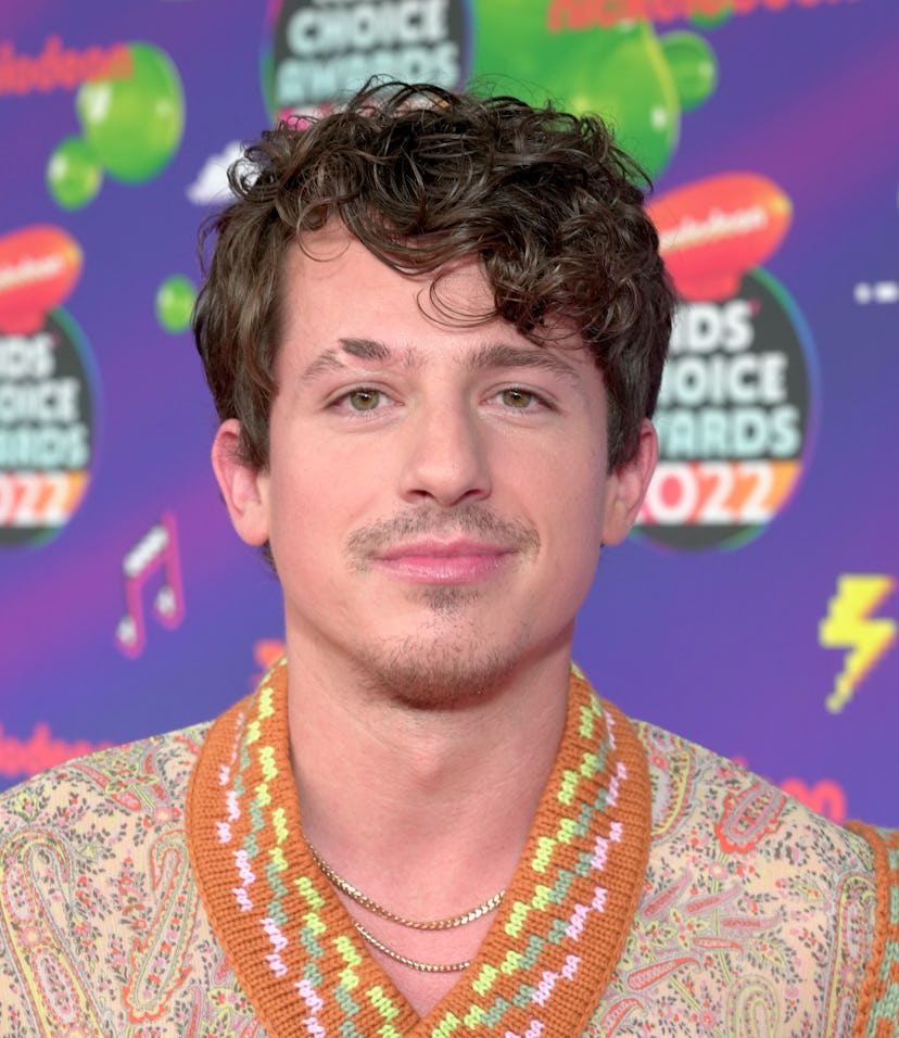 SANTA MONICA, CALIFORNIA - APRIL 09: Charlie Puth attends the Nickelodeon's Kids' Choice Awards 2022...