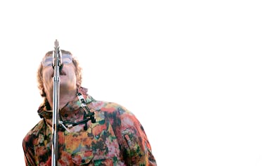 曼彻斯特,英格兰- 6月1日:利亚姆·加拉格尔于2022年6月1日在曼彻斯特的伊蒂哈德体育场表演……