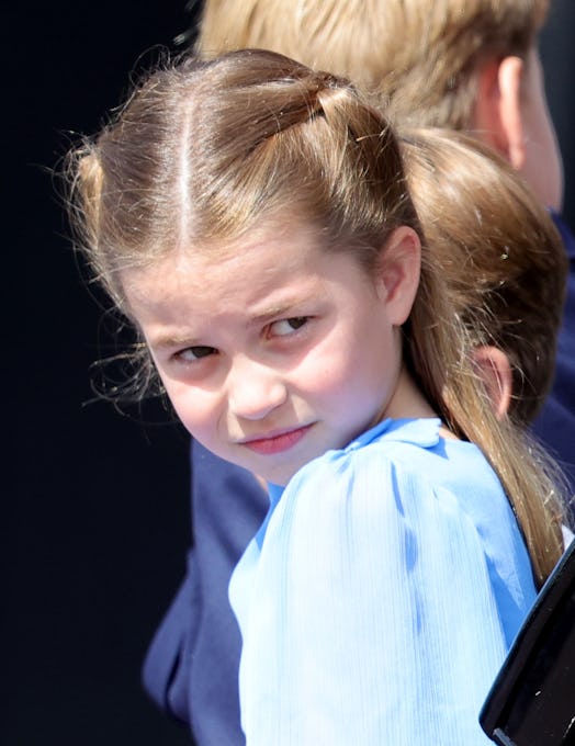 Princess Charlotte of Cambridge during Trooping The Colour.
