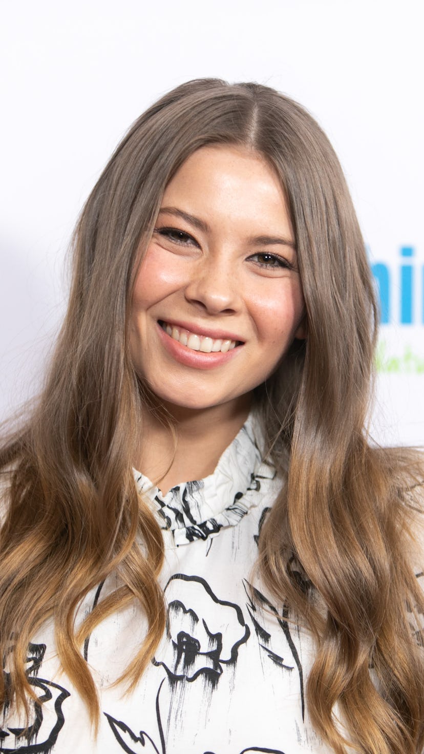 BEVERLY HILLS, CALIFORNIA - MAY 04: Bindi Irwin attends Steve Irwin Gala Dinner at SLS Hotel on May ...