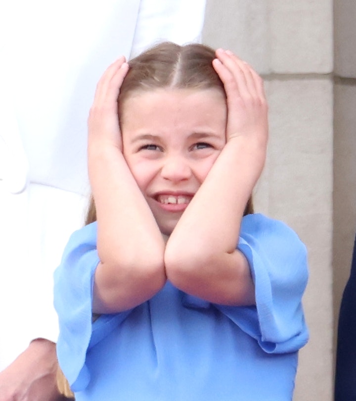 Princess Charlotte of Cambridge during Trooping The Colour.