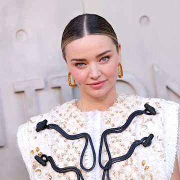 Miranda Kerr opens up about co-parenting. Here, she attends the Louis Vuitton's 2023 Cruise Show on ...
