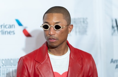 NEW YORK, NEW YORK - JUNE 16: Hall of Fame Inductee Pharrell Williams attends the 2022 Songwriters H...